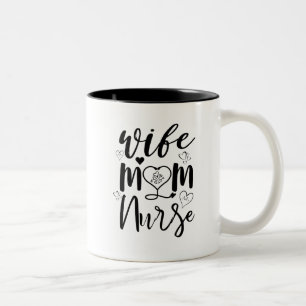 Tasse 2 Couleurs Femme, infirmière, stéthoscope