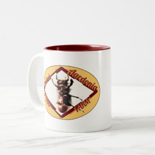 Tasse 2 Couleurs Ferme de boules d'Aardonie centrale