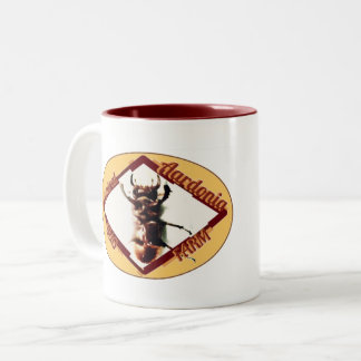 Tasse 2 Couleurs Ferme de boules d'Aardonie centrale