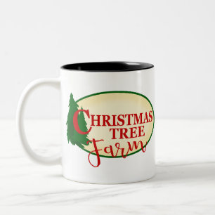 Tasse 2 Couleurs Ferme de Noël