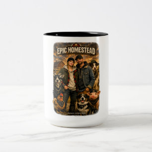Tasse 2 Couleurs Ferme épique -