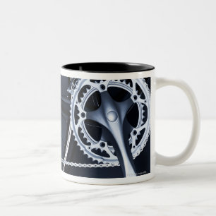 Tasse 2 Couleurs Fermez-vous de la chaîne, de la pédale et des