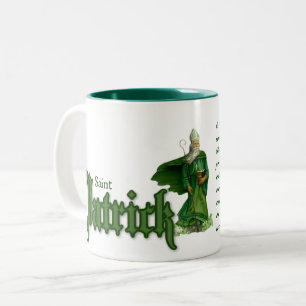 Tasse 2 Couleurs Fête de la Saint-Patrick Prière irlandaise Religie