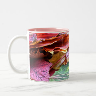 Tasse 2 Couleurs Feuilles