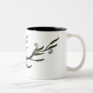 Tasse 2 Couleurs Feuillu