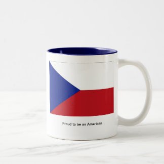 Tasse 2 Couleurs Fier d'être un Américain