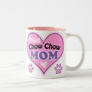 Tasse 2 Couleurs Fière Chow Chow Maman