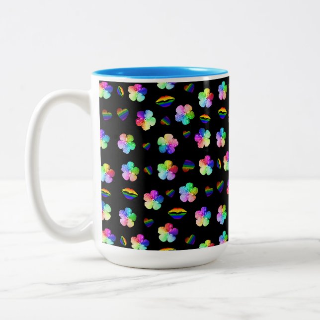 Tasse 2 Couleurs Fierté (Gauche)