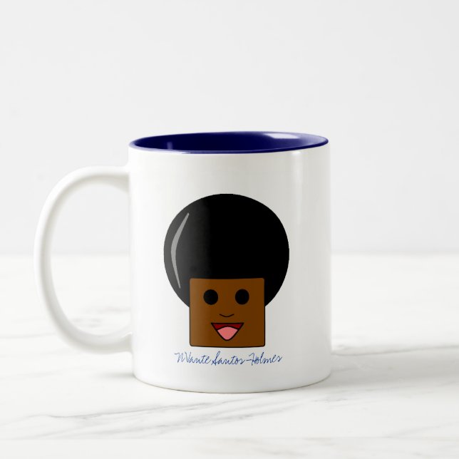 Tasse 2 Couleurs Fierté Africain-Philippin-Américaine (Gauche)