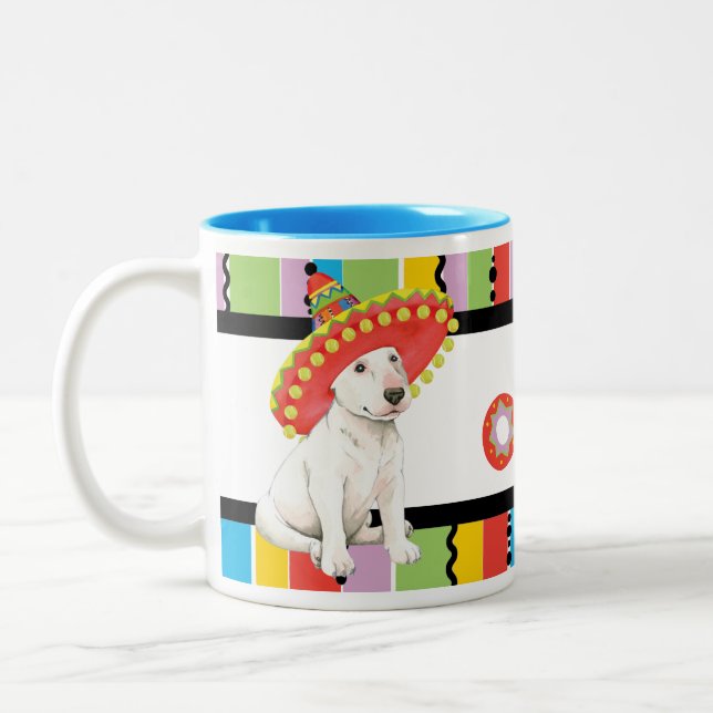 Tasse 2 Couleurs Fiesta Bull Terrier (Gauche)