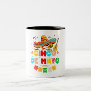 Tasse 2 Couleurs Fiesta Cinco de Mayo