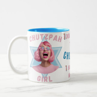 Tasse 2 Couleurs Fille Chutzpah