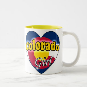 Tasse 2 Couleurs Fille du Colorado