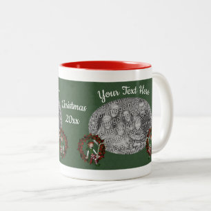 Tasse 2 Couleurs Fille Elfe Sur Fête De La Couronne Photo Personnal
