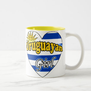 Tasse 2 Couleurs fille uruguayenne