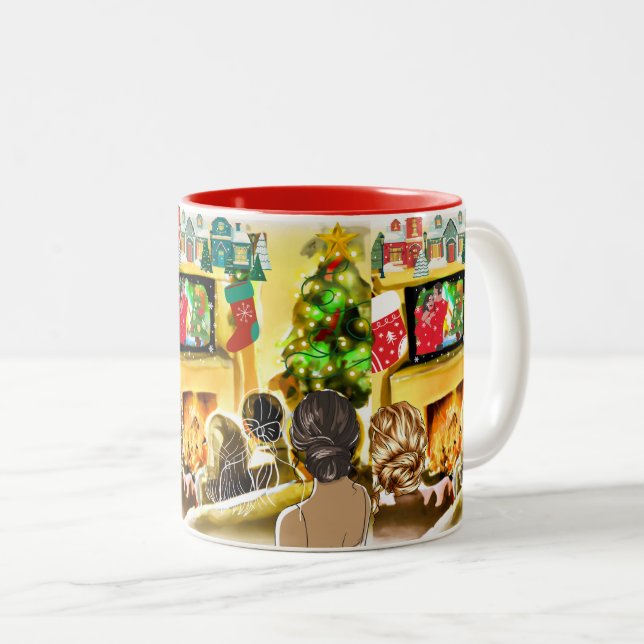 Tasse 2 Couleurs Films de Noël (Devant droit)