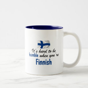 Tasse 2 Couleurs Finlandais humble