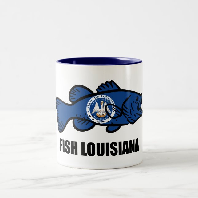 Tasse 2 Couleurs Fish Louisiana (Centre)