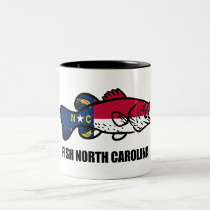 Tasse 2 Couleurs Fish North Carolina