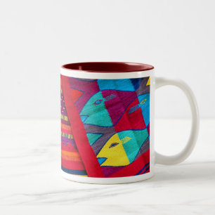 Tasse 2 Couleurs Fishs de la mer
