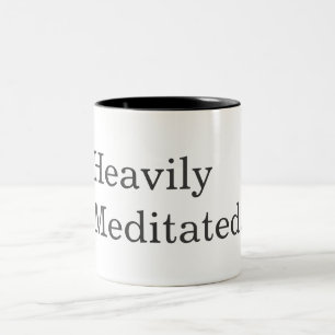 Tasse 2 Couleurs Fitness yoga fortement méditée