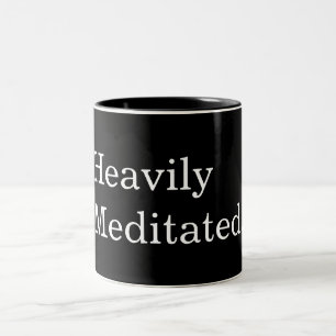 Tasse 2 Couleurs Fitness yoga fortement méditée