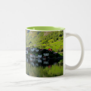 Tasse 2 Couleurs Fjords magnifiques, Norvège