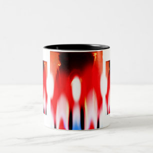 Tasse 2 Couleurs Flammes réelles