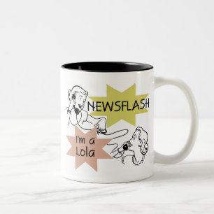 Tasse 2 Couleurs Flash d'information je suis T-shirts et cadeaux