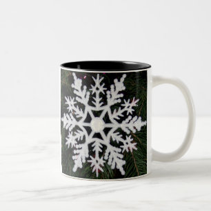 Tasse 2 Couleurs Flèche-neige de Noël