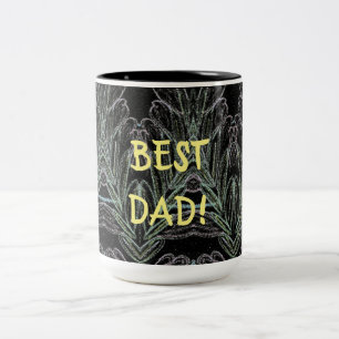 Tasse 2 Couleurs Flèches douces noires 