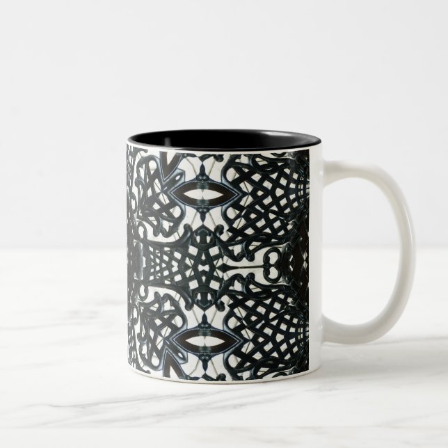 Tasse 2 Couleurs Fleur de chaise (Droit)