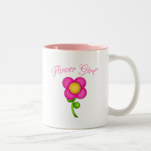 Tasse 2 Couleurs Fleur fille