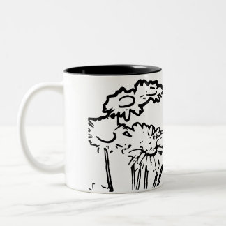 Tasse 2 Couleurs Fleur naturel