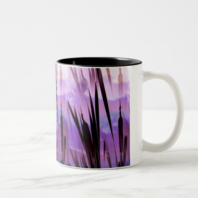 TASSE 2 COULEURS FLEUR SAUVAGE (Droit)