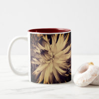 Fleur Sepia Dahlia Personnalisée