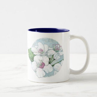 Tasse 2 Couleurs fleurs de ressort