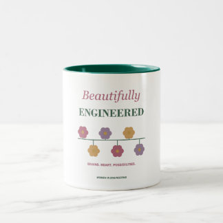 Tasse 2 Couleurs Fleurs Ingénieusement Conçues