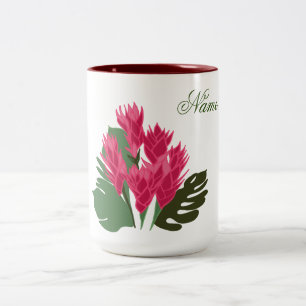 Tasse 2 Couleurs Fleurs roses