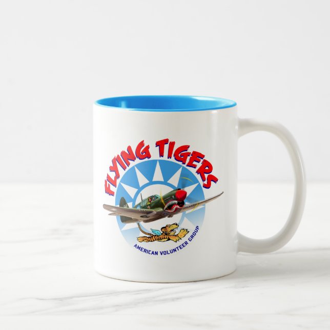 Tasse 2 Couleurs Flying Tigers (Droit)