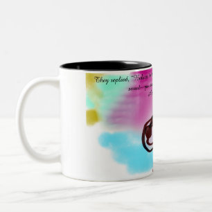 Tasse 2 Couleurs foi jésus