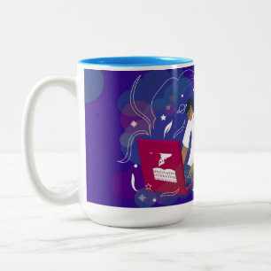 Tasse 2 Couleurs Fondation de la littérature spéculative 2018 Illo 