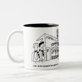 Tasse 2 Couleurs Football Management Joyeux-Go-Round