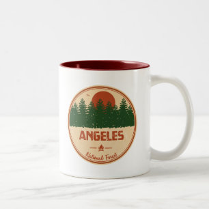 Tasse 2 Couleurs Forêt nationale d'Angeles