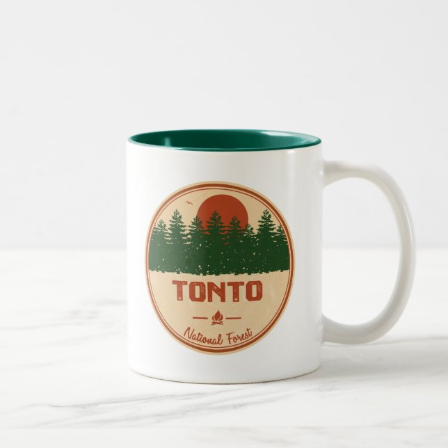 Tasse 2 Couleurs Forêt nationale de Tonto (Droit)