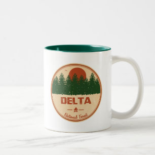 Tasse 2 Couleurs Forêt nationale du delta