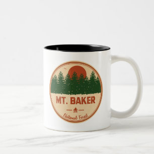 Tasse 2 Couleurs Forêt nationale du Mont-Baker