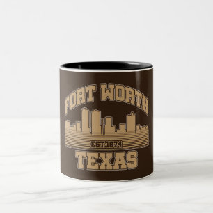 Tasse 2 Couleurs Fort Worth, Texas