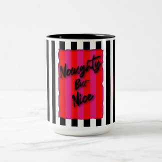 Tasse 2 Couleurs Fou mais gentil