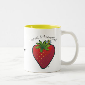 Tasse 2 Couleurs Fraise